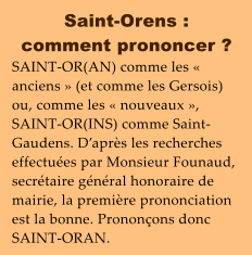 prononciation Saint-Oens