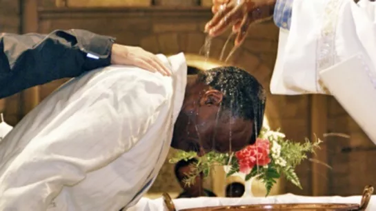 Baptême d'un adulte