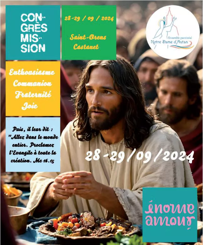 Affiche du congrès mission 2024