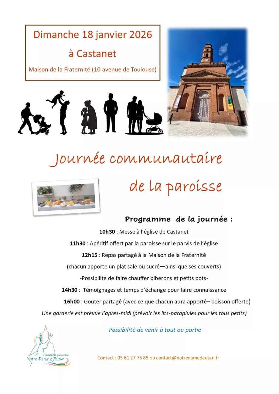 Journée communautaire paroissiale à Castanet